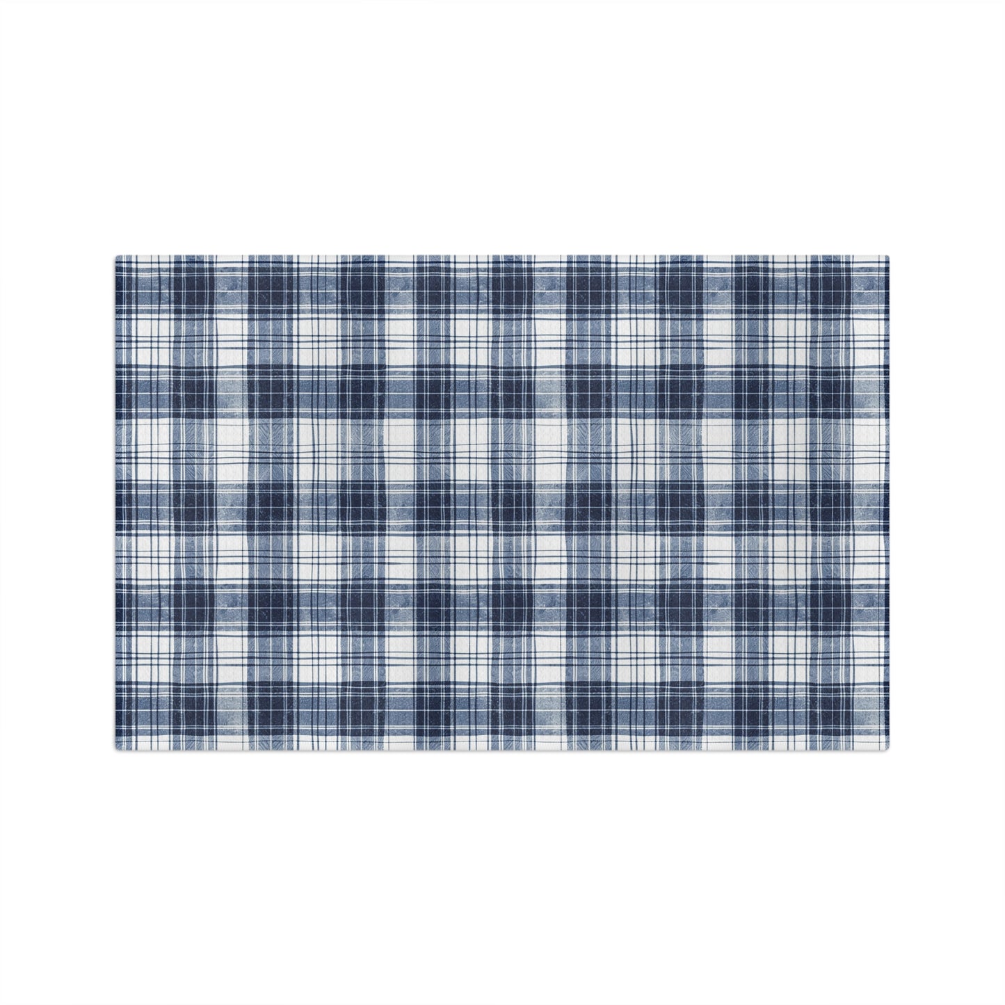 Copy 2 of Microfiber Tea Towel: Denim Plaid
